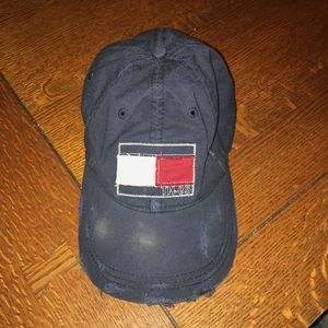 Vintage Distressed Tommy Hilfiger 85 Hat